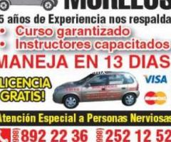 ESCUELA DE MANEJO MORELOS, LA MEJOR EN CANCUN