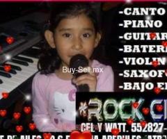 ACADEMIA MUSICAL-ROCK CITY EN COACALCO EDO. MEX,