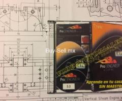 ProEngineer CREO y SolidEdge videotutoriales