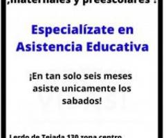 ESPECIALIZATE EN ASISTENCIA EDUCATIVA