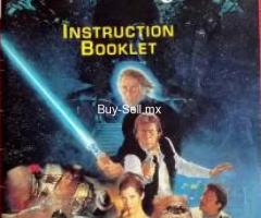 STAR WARS EL RETORNO DE LOS JEDI SNES MANUAL USA