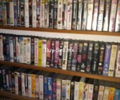 VENDO LOTE DE PELÍCULA ORIGINAL SEMINUEVA VHS