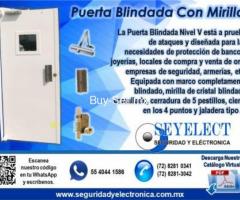 PUERTA BLINDADA CON MIRILLA - SEYELECT
