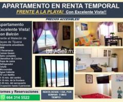 1 Cuarto, 50 m² – APARTAMENTOS AMUEBLADOS FRENTE AL MAR! en PLAYAS DE TIJUANA