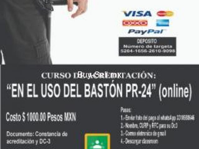 CURSO DEL USO DEL BASTÓN POLICIAL PR-24 - 1