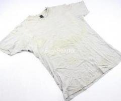 Playera Cuello V Algodon Aca Joe Talla S Usado (ver Fotos)