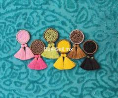 Aretes con Chaquira