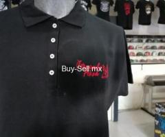 Playeras tipo polo personalizadas