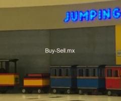 Tren eléctrico para niños