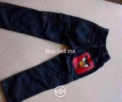 Jeans Rovio Talla 4 Para Niños