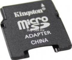Adaptador Convertidor Tarjeta Sd A Micro Sd Usado (ver Fotos