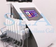 Cavitador con Lipolaser, vacuum y radiofrequencia 6 en 1