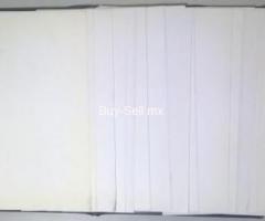 HOJAS VIEJAS TAMAÑO CARTA DE PAPEL BOND