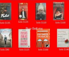 vendo libros nuevos a mitad de precio