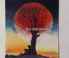 Pinturas, arte, dibujos.