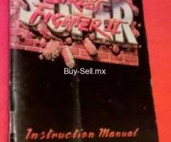 SUPER STREET FIGHTER II NUEVOS RETADORES SNES MANUAL USA