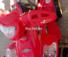 Moto Electrica Mini Quad Boy 6V Rojo Prinsel
