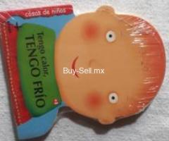 Didáctico libro infantil Tengo calor, tengo frió